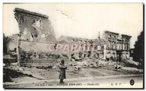 Cartes postales Guerre Pintheville Militaria