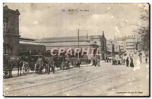 Cartes postales Nancy La Gare