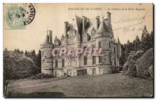 Cartes postales Bagnoles De L Orne Le Chateau de la Roche Bagnoles