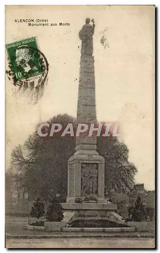 Ansichtskarte AK Alencon (Orne) Monument aux Morts Militaria