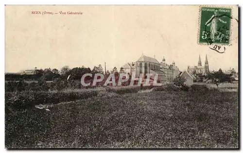 Cartes postales Sees (Orne) Vue Generale