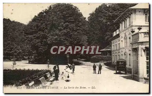 Cartes postales Bagnoles De L Orne La Sortie des Bains