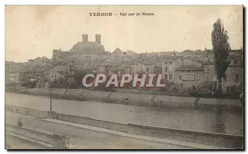 Cartes postales Verdun Vue sur la Meuse