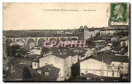 Cartes postales Montauban Vue Generale