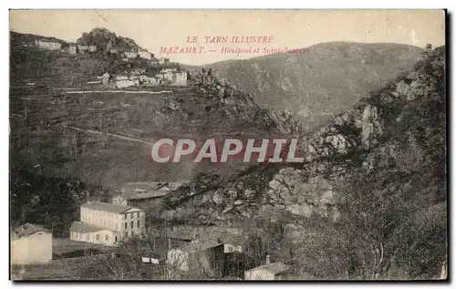 Cartes postales Le Tarn Illustre Mazamet Hautpoul et Saint Sauveur