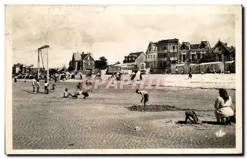 Cartes postales Le Crotoy Jeux d Enfants sur la plage