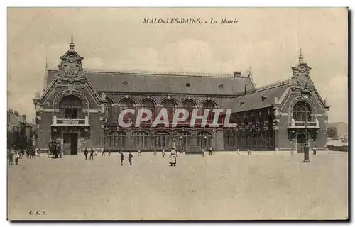 Cartes postales Malo Les Bains La Mairie