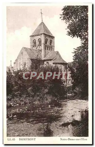 Cartes postales Domfront Norte Dame sur I Eau