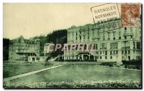 Ansichtskarte AK Hotel du Parc et Hotel Cordier Bagnoles de l Orne