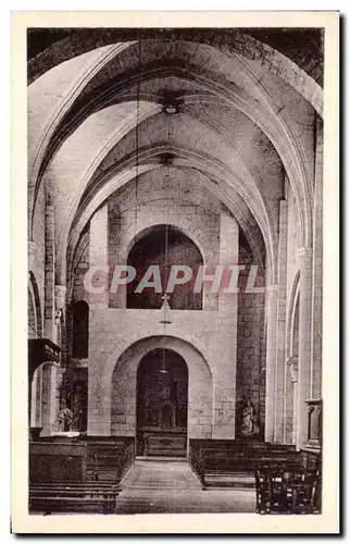 Cartes postales Morienval Interieur de I Eglise La Tribune Ancienne Eglise Abbatiale de Bencdictines