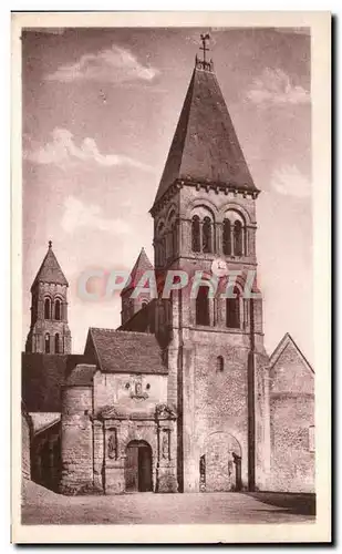 Cartes postales Morienval Facade de I Eglise