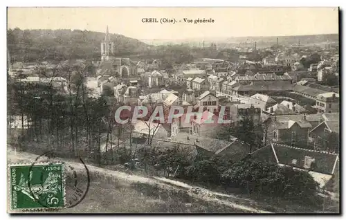 Cartes postales Creil Oise Vue Generale