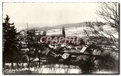 Cartes postales Chateau Chinon Sous la neige Cliche Montaron Chateau Chinon