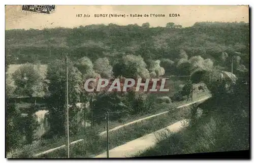 Cartes postales Surgy Nievre Vallee de I Yonne