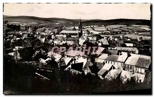 Ansichtskarte AK Chateau Chinon Nievre alt 610m Vue generale Prise du Caivaire