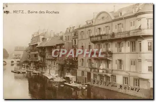 Cartes postales Metz Bains des Roches