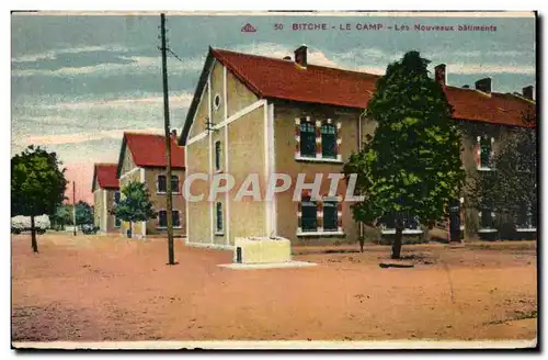 Cartes postales Bitche Le Camp Les Nouveaux batiments Militaria