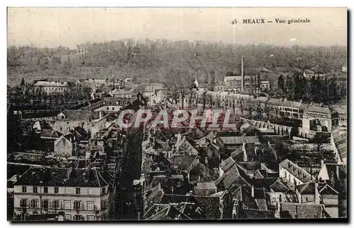 Cartes postales Meaux Vue generale