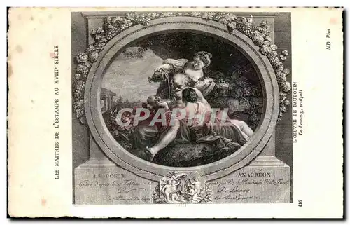 Cartes postales Les Maitres De L Estampe Au XVIII Siecle L Oeuvre De Baudouin De Launay scutpsit