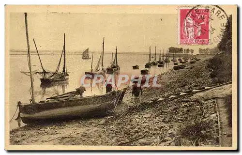 Cartes postales St Valery sur Somme La Digue Bateaux