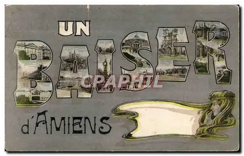 Cartes postales Un Baiser d Amiens