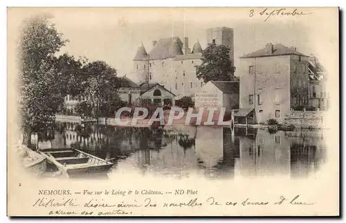 Cartes postales Nemours Vue sur le Loing le Cbateau ND Pbot