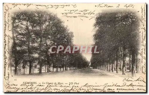 Cartes postales Nemours Le Champ de Mars ND Pbot