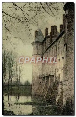 Ansichtskarte AK Nangis Ancien chateau feodal Hotel de ville