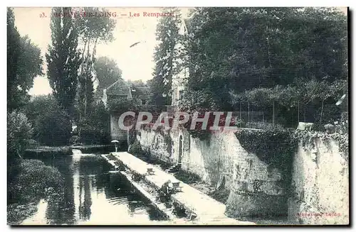 Cartes postales Morret sur Loing Les Remparts