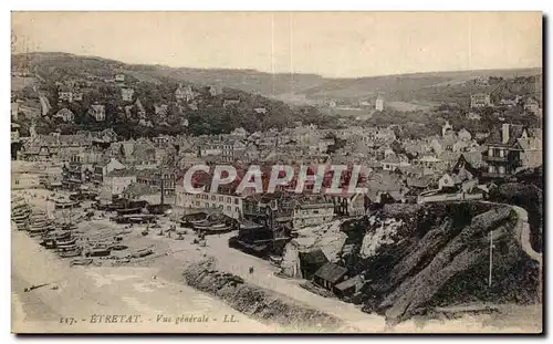 Cartes postales Etretat Vue generale