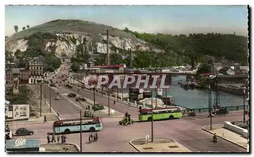 Cartes postales Rouen Les Quais vers Bon Secours