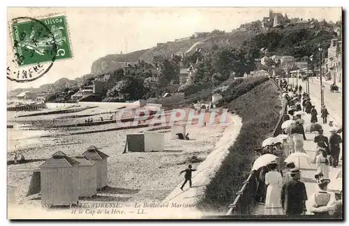 Ansichtskarte AK Sainte Adresse Le Boulevard Maritime et le Cap de la Heve