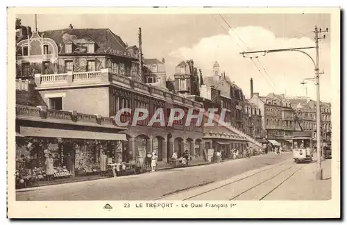 Cartes postales Le Treport Le Quai Francois l