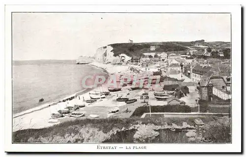 Cartes postales Etretat La Plage