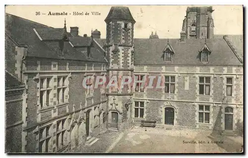 Cartes postales Aumale Hotel de Ville