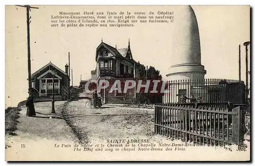 Cartes postales Sainte Adresse Pain de sucre