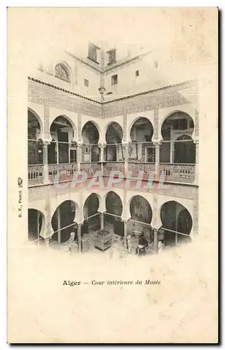 Ansichtskarte AK Algerie Alger Cour interieure du Musee