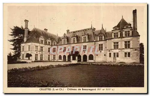 Cartes postales Cellettes Chateau de Beauregard