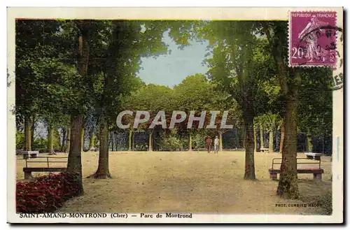 Cartes postales Saint Amand Montrond Parc de Montrond