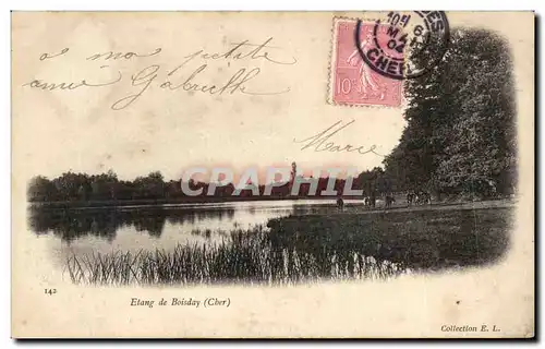 Cartes postales Etang de Boisday Vaches