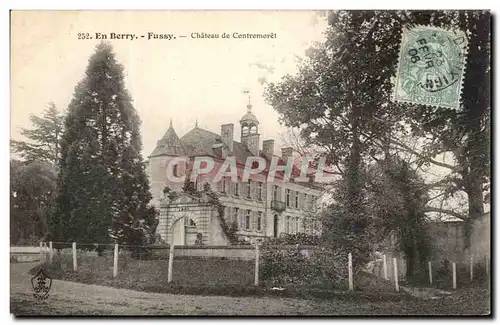 Ansichtskarte AK En Berry Fussy Chateau de Contremoret