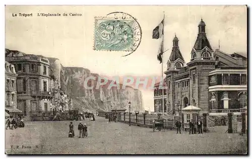 Cartes postales Le Treport L Esplanade du Casino