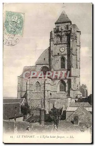 Cartes postales Le Treport L Eglise Saint Jacques