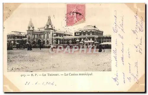 Cartes postales Le Treport Le Casino municipal