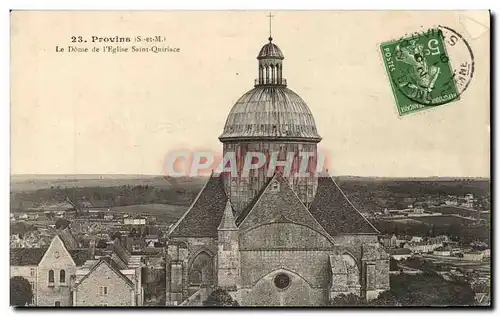 Cartes postales Provins Le Dome de I Eglise Saint Quiriace