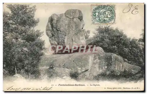 Cartes postales Fontainebleau Barbizon Le Bolide