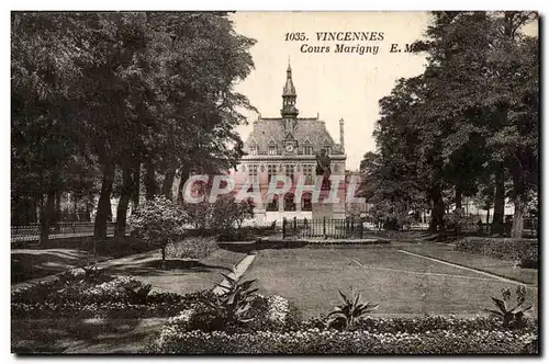 Cartes postales Vincennes Cours Marigny