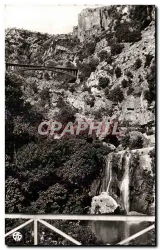 Ansichtskarte AK Algerie Tlemcen Les Cascades du Meffrouch