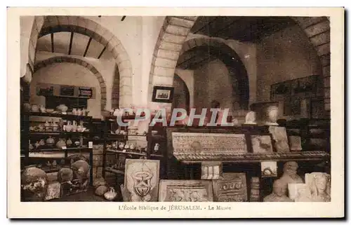 Cartes postales L Ecole Biblique de Jerusalem Le Musee