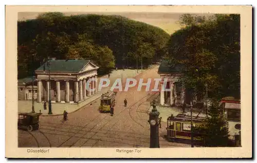 Cartes postales Dusseldorf Ratinger Tor Tramway